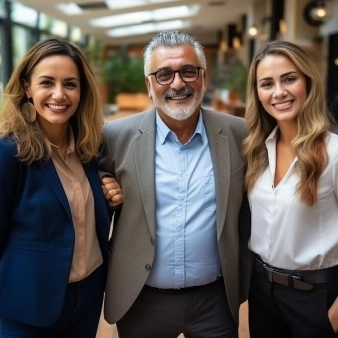 Líderes e executivos de empresas familiares